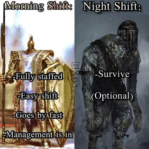 Morning Shift vs Night Shift