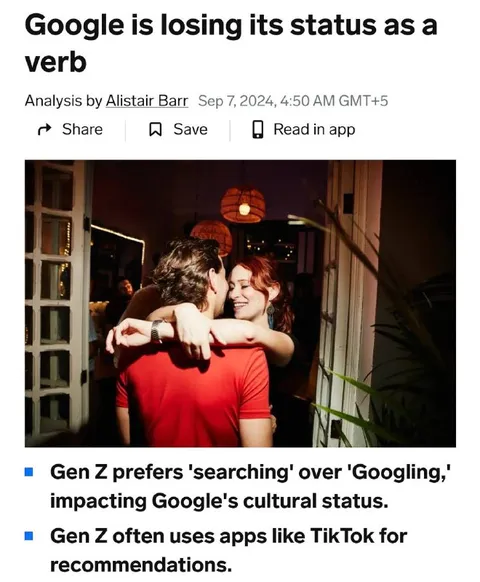 Google Is Losing Its Verb Status
