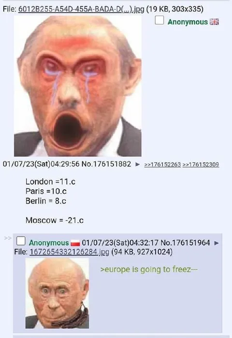 Europe Is Going to Freeze