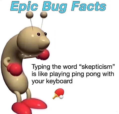 Skepticism Ping Pong Keyboard