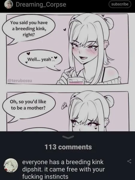 Breeding Kink Misunderstanding