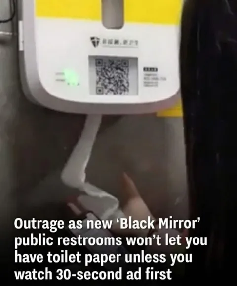 Toilet Paper Ad Before Use