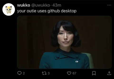 Your Outie Uses GitHub Desktop