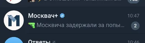 Москвича задержали за попы