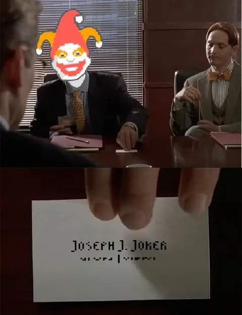 Joseph L. Joker card