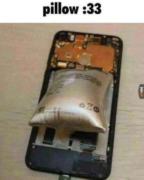 Pillow Phone Battery