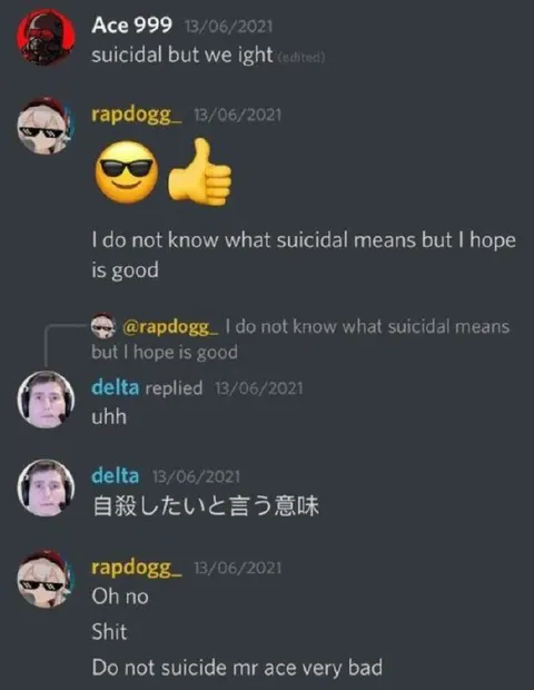 I Do Not Know What Suicidal Means