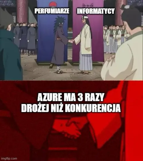 Azure trzy razy droższy