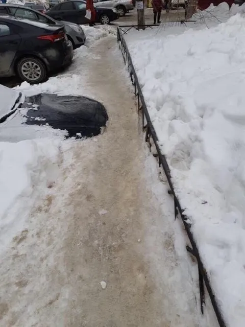 Зимняя полоса препятствий