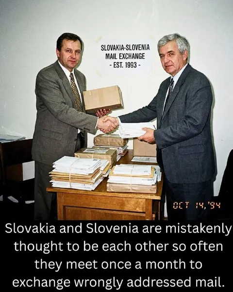 Slovakia Slovenia Mail Mixup