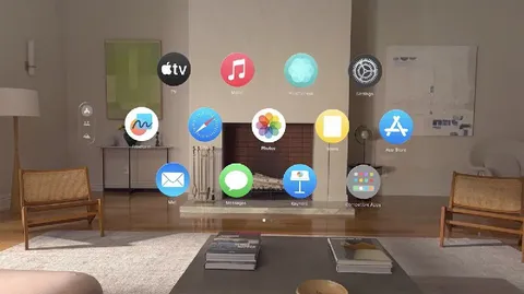 Apple Vision Pro Home Screen