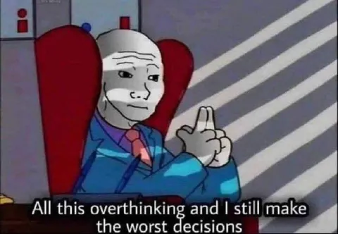 Overthinking Worst Decisions