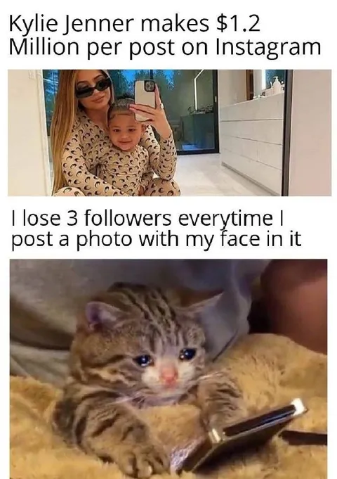 Kylie Jenner Instagram Comparison