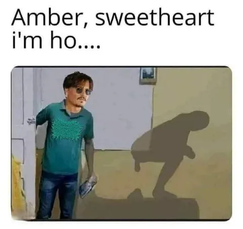 Amber sweetheart I'm home