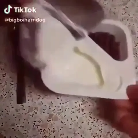 Таинственная белая штука с сюрпризом