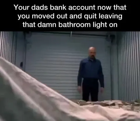 Dad’s Bank Account After You Move Out
