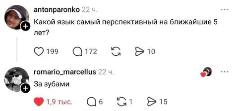Самый перспективный язык