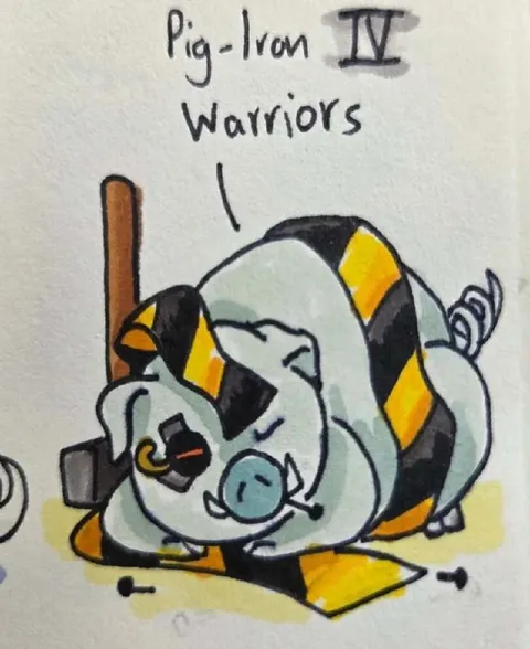 Pig-lMon IV Warriors