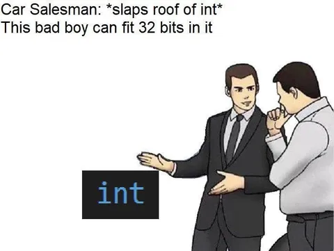Car Salesman Slaps Roof of int