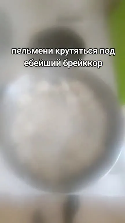 Пельмени крутятся под брейккор