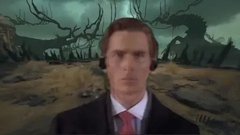 Бэйтман идёт через адский мир