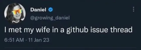 Met My Wife on GitHub