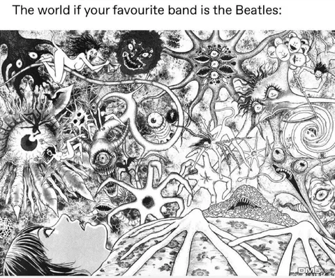 The Beatles nightmare world