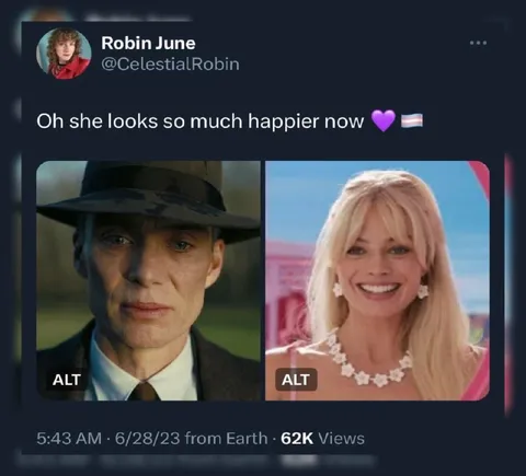She Looks Happier Now