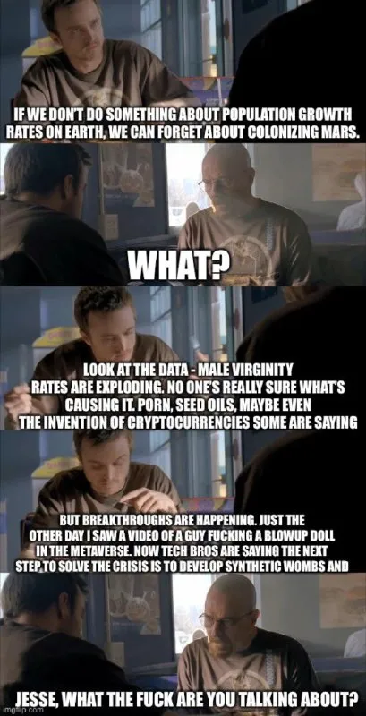 Jesse Questions Walt's Population Theory