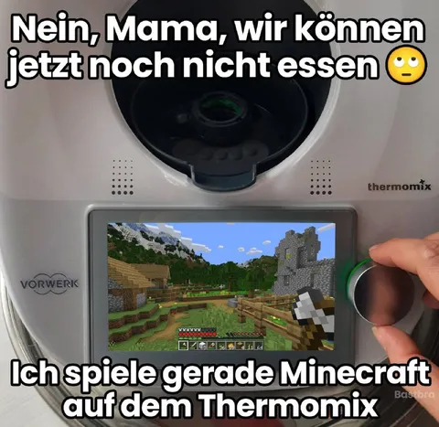 Minecraft auf dem Thermomix
