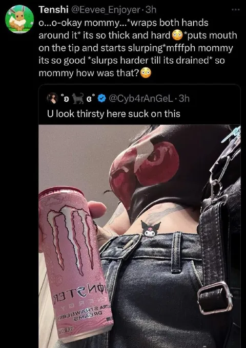 Thirsty for Monster Energy