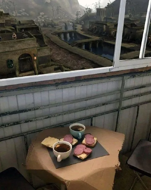 Завтрак с видом на Морровинд