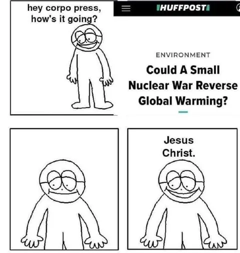 Small Nuclear War Reverse Global Warming