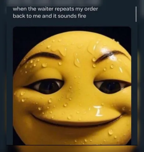 Waiter Repeats the Perfect Order