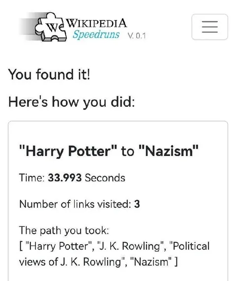 Harry Potter to Nazism