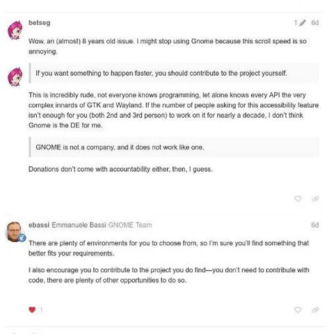 GNOME User Gives Up