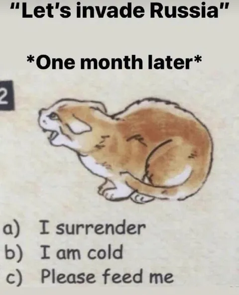 One Month Later in Russia
