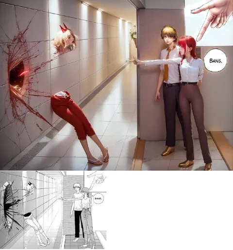 Anime Finger Gun Bang