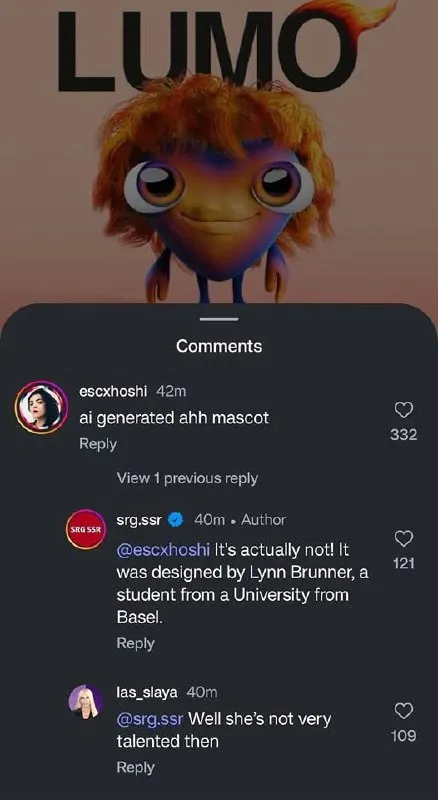 AI Generated Mascot Argument