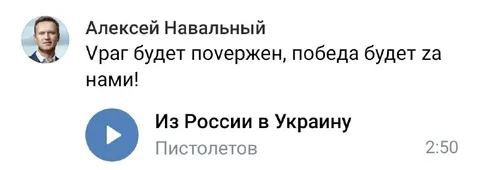 Навальный отправляет пистолетов