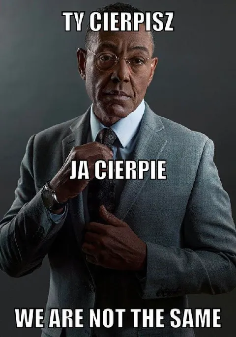 Ty cierpisz, ja cierpię