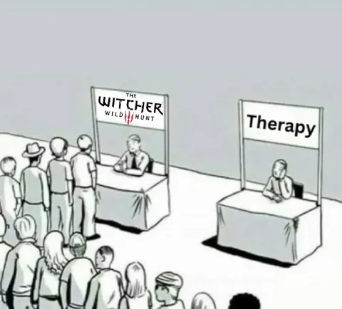The Witcher Instead of Therapy