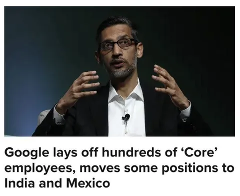 Google Core Employees Laid Off