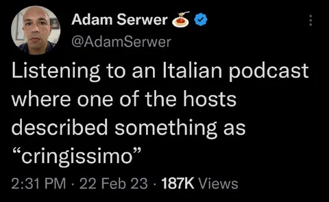 Cringissimo Italian Podcast