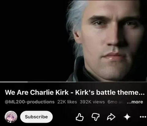 Charlie Kirk Battle Theme Video