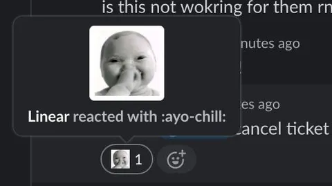 Linear Reacted With Ayo Chill