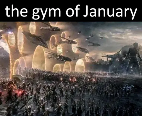 The Gym of January