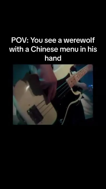 Werewolf Reads a Chinese Menu