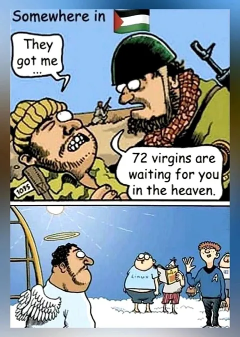 72 Virgins in Heaven