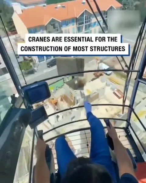 Crane Operator POV at Height